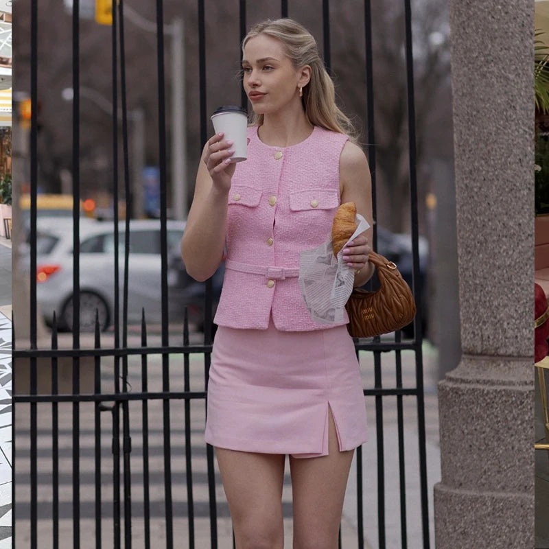 Vests Jackets Autumn Women's 2025 New Chic Simple Slim Women's Jackets