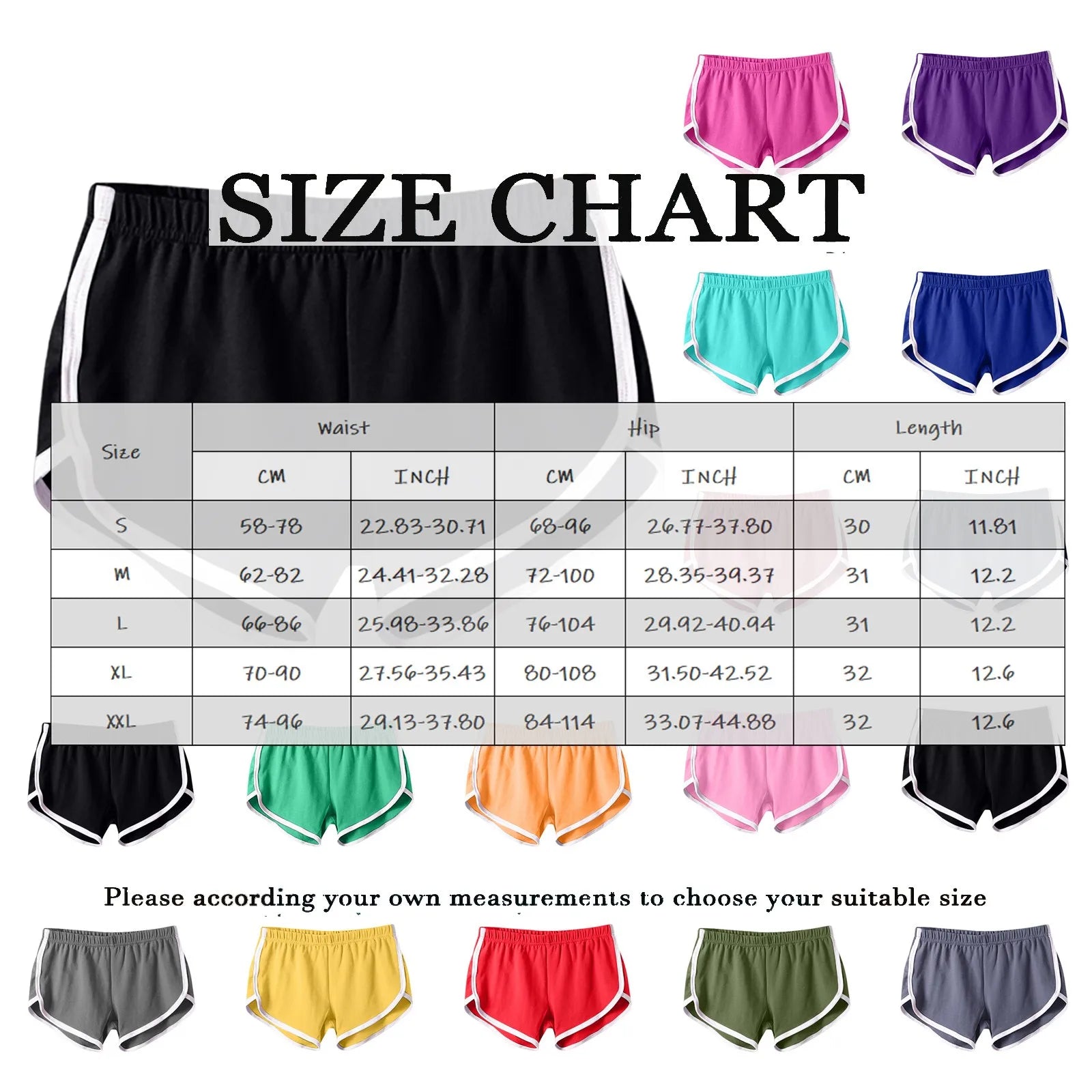 Women's Cotton Shorts Vintage Dolphin Short Pants Sexy Lounge Workout