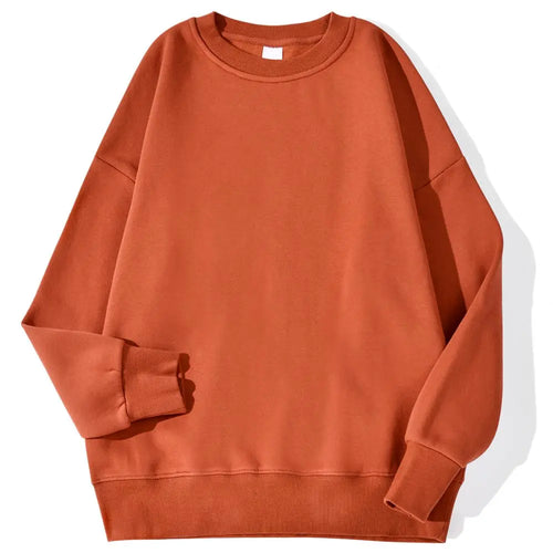 Autumn Winter Womens Solid Hoodie Fashion Warm Fleece Pullover Soft