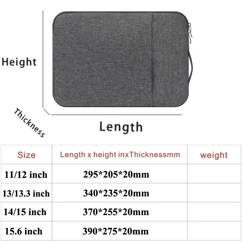 Laptop Bag for iPad 11th Gen 2025 11inch Air 11 M3 Air7 Air13 Case for