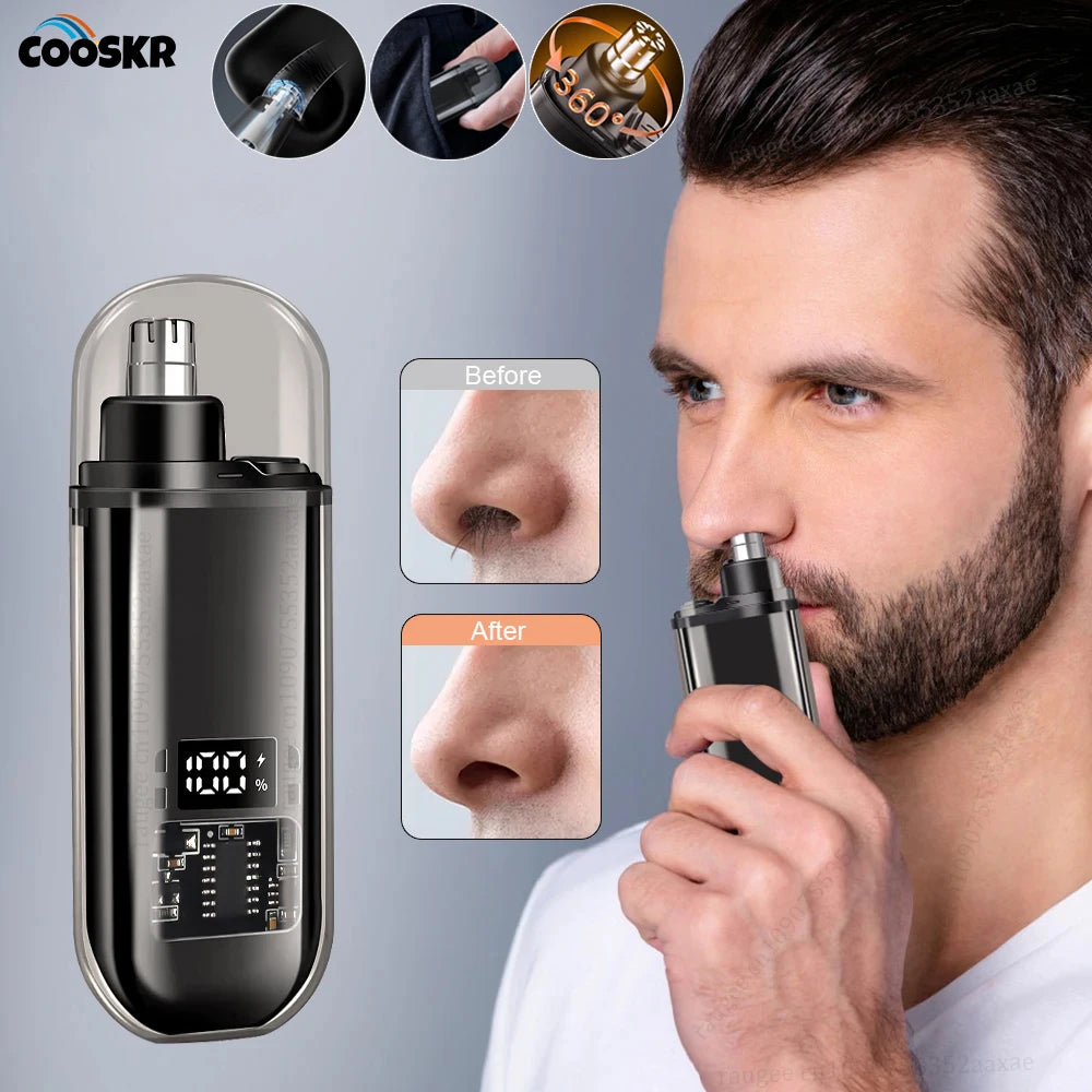 Nose Hair Trimmer Portable Trimmer for Nose Mini Nose and Ear Hair
