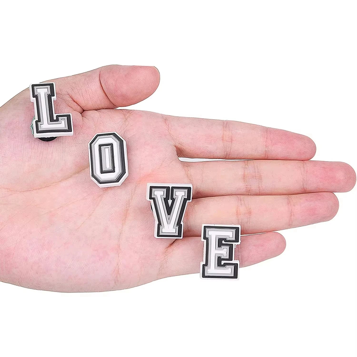 39/78Pcs Alphabet Letter Series Shoe Charms For Croc DIY Decoration