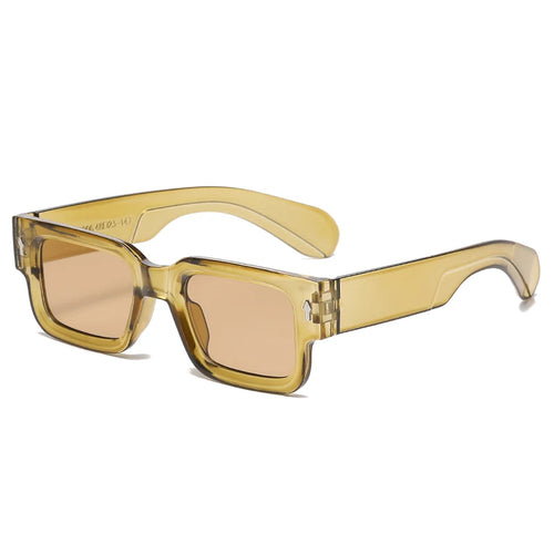 Fashion Retro Thick Leg Square Frame Sunglasses Men Women Popular