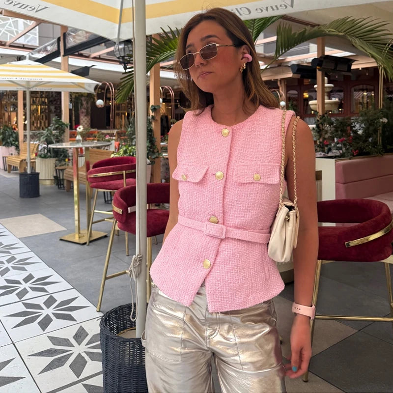 Vests Jackets Autumn Women's 2025 New Chic Simple Slim Women's Jackets