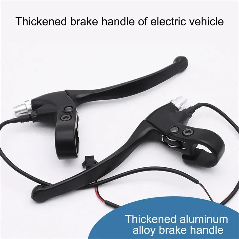 1 Pair E-Bike Rear Brake Lever Electric Bicycle Brake Handle Cycling