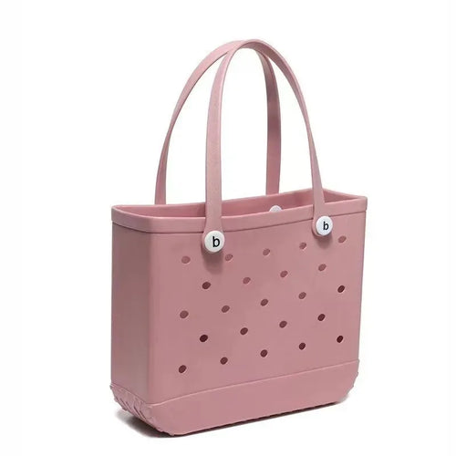 M/L/XL Beach Bag Fashion EVA Waterproof Rubber Picnic Storage Basket