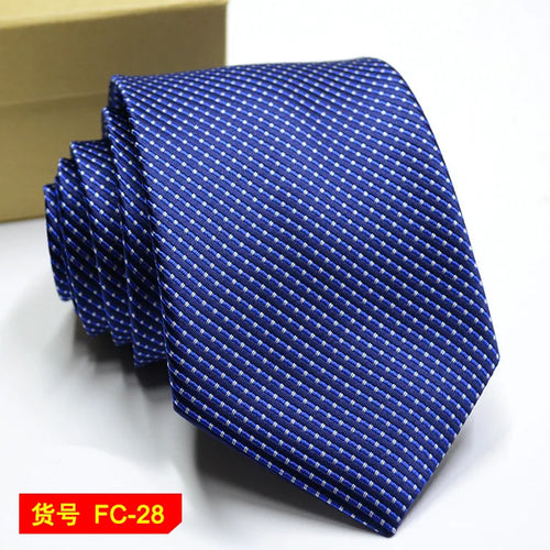 67 Styles Men's Ties Solid Color Stripe Flower Floral 7-8cm Jacquard