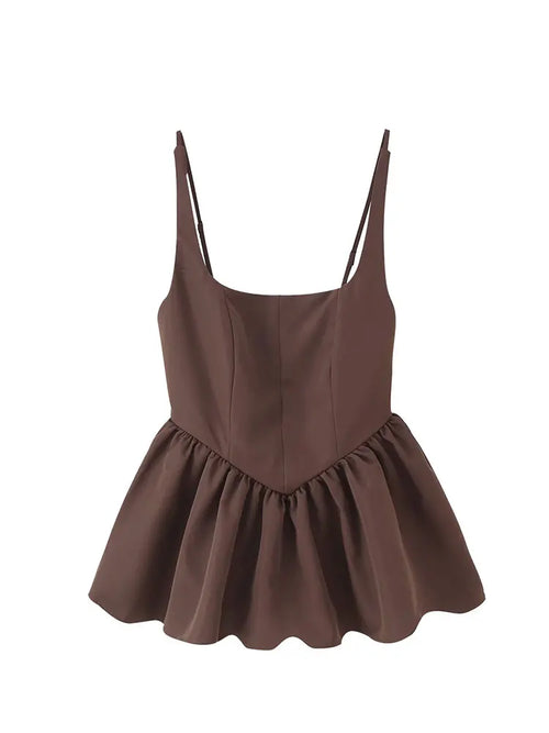 TRAFNLZGMSJ 2025 Summer Women's Casual Top Short Tops For Women