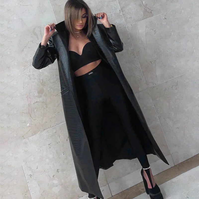 Y2K Long Korean Fashion Women Pants Spring Black High Waisted Skinny