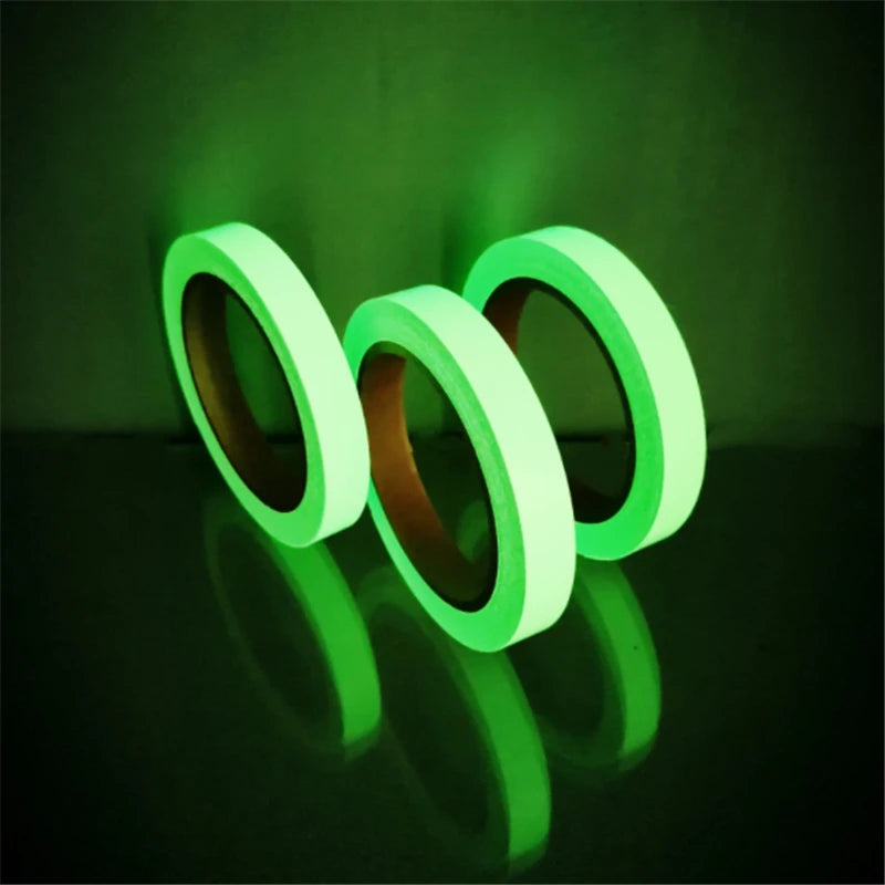 1pcs 3m Self Adhesive Green Luminous Tape Glow In The Dark Stickers