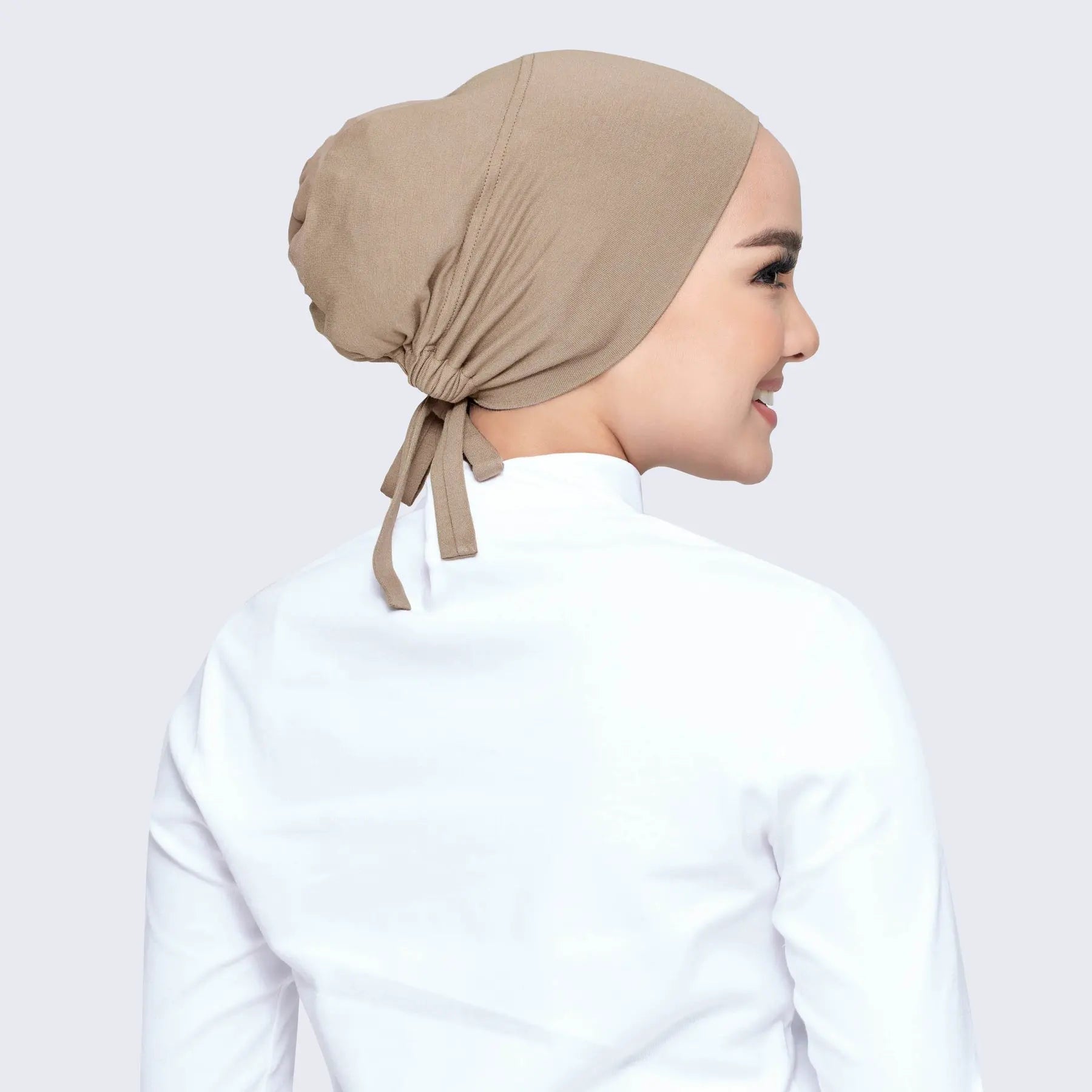 82 colors Tie Back Undercaps Fashion Women Inner Hijab Muslim Cap