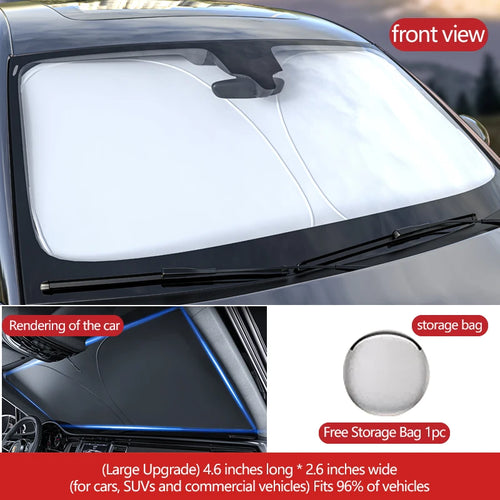 Car Sunshade UV reflection Windshield Umbrella Front Sun Shade Parasol