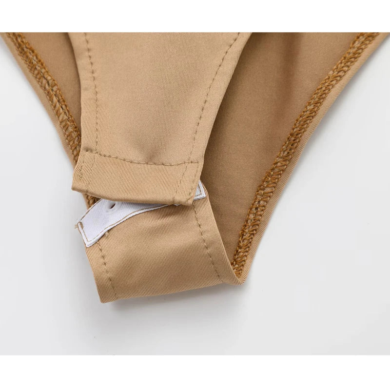 MUJER Sexy Satin Bodysuit Women Backless Bustier Top Women Sexy