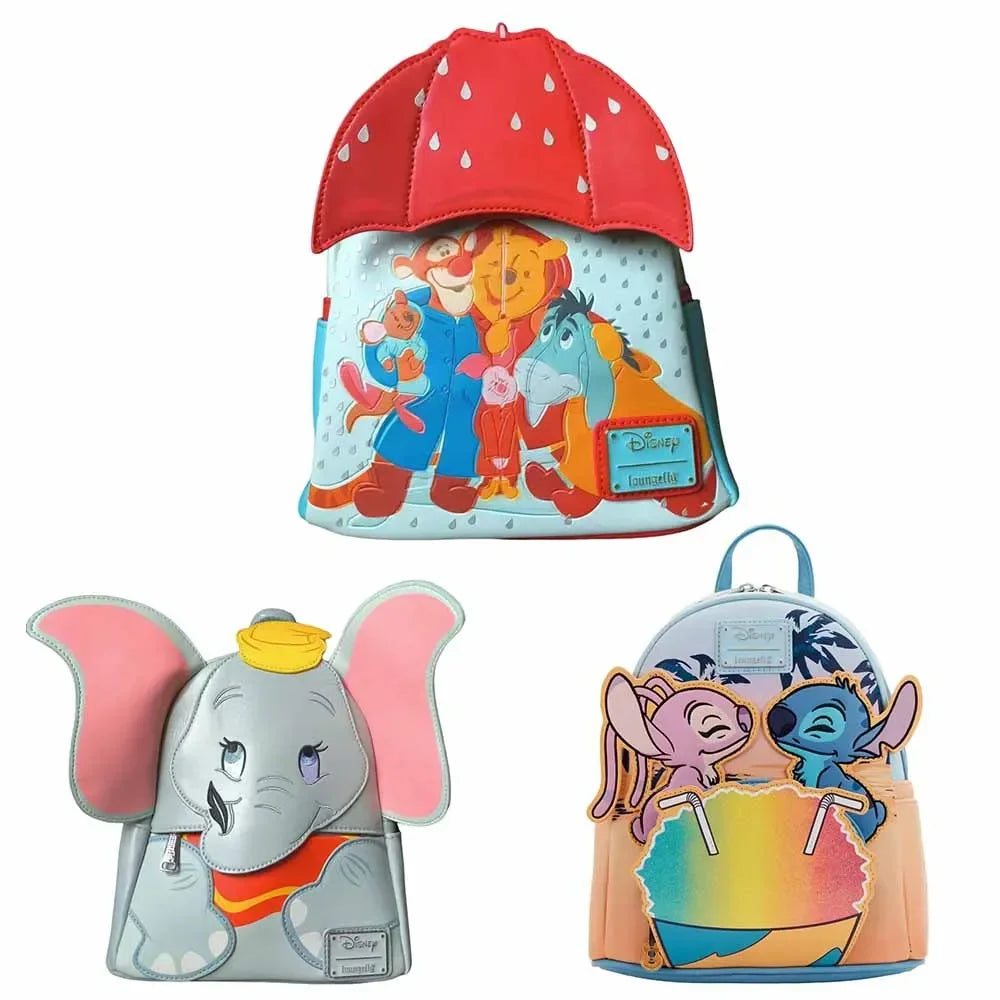 Dumbo Figuraler Dumbo Mini Rucksack  Winnie The Pooh Regnerischer Tag