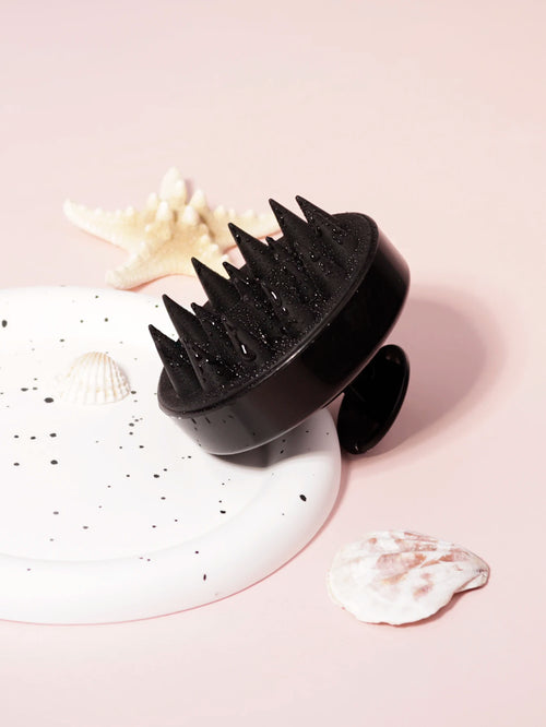 1PCS scalp massager shampoo brush, scalp cleaning brush, silicone, for