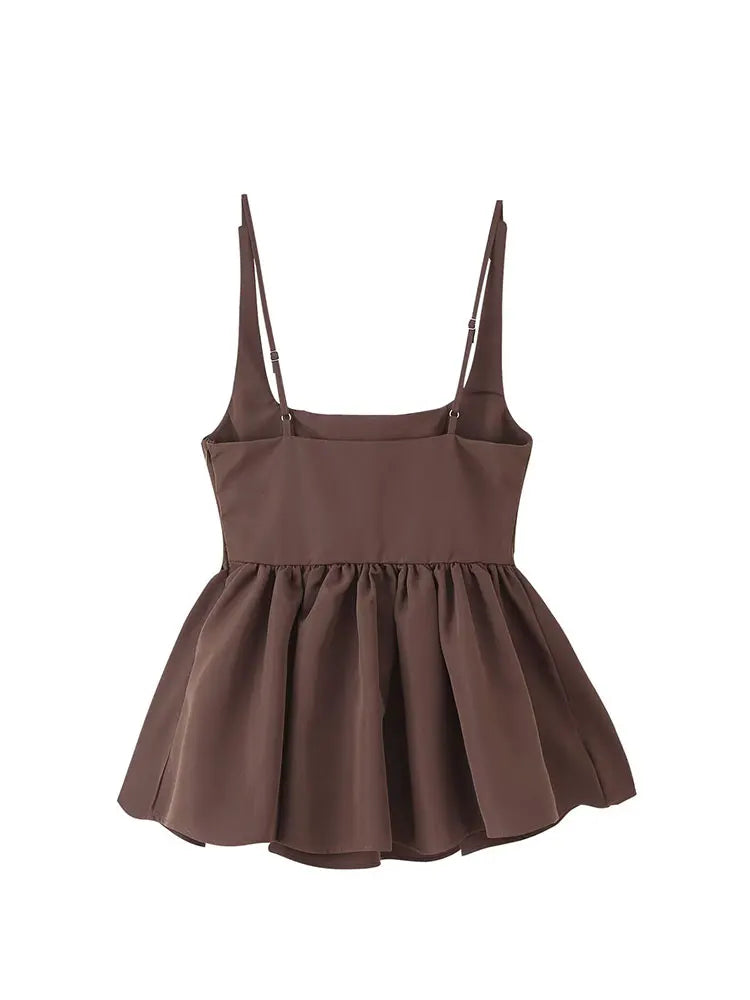 TRAFNLZGMSJ 2025 Summer Women's Casual Top Short Tops For Women