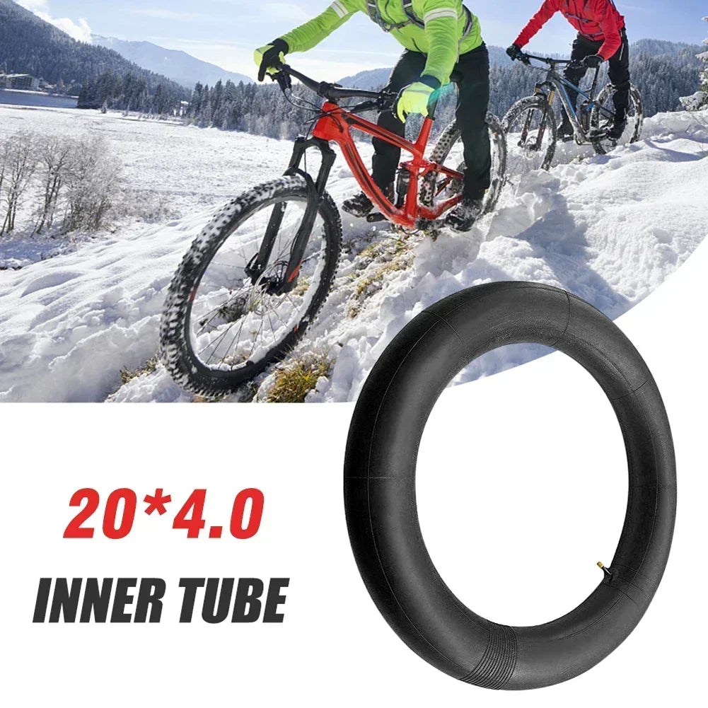 1PC Fat Bicycle Tube 20x4.0 Bike Inner Tube For Snowmobiles Bicycles
