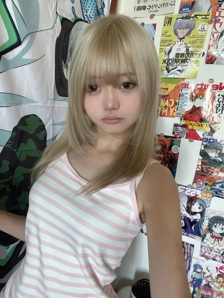 Summer Pink Ropa Mujer Crop Tops Women Clothing Kawaii Sexy 2024 Y2k