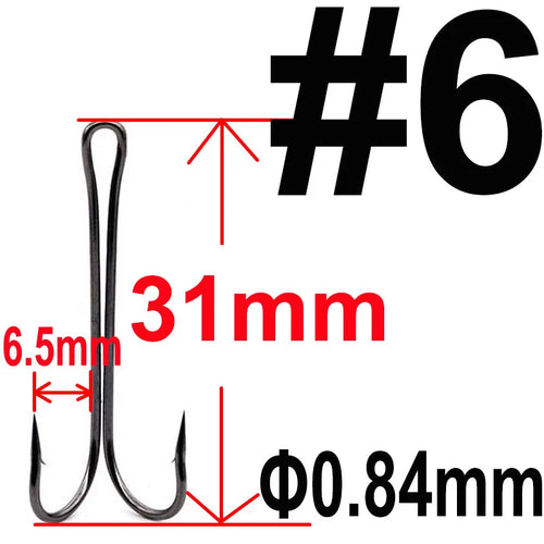 20 pcs with Box Long Shank Double Hook Weedless Fishing hook Fly Tying