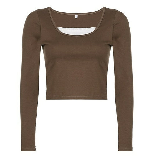 Vintage Lace Patchwork Cute Cotton Tshirts Women Fashion Button Slim