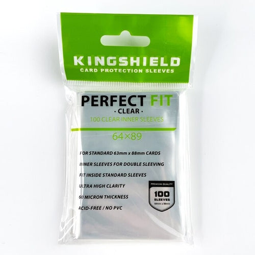 100pcs/lot 64*89mm ClearCard Sleeve Perfect Fit Card Sleeve Card