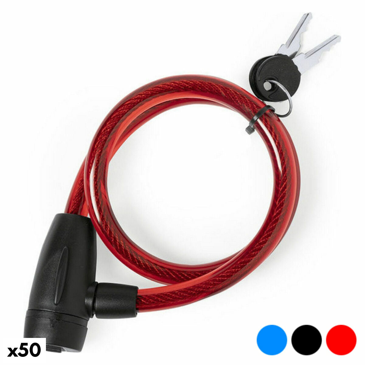 Cable with padlock 146491