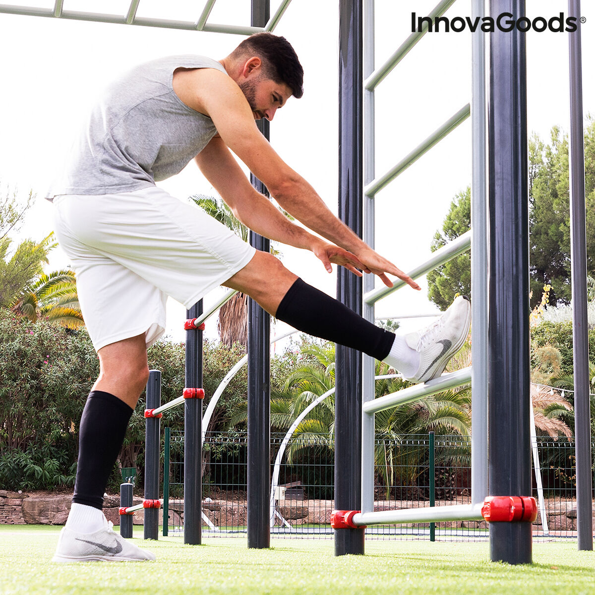 Sports Compression Calf Sleeves Slexxers InnovaGoods 2 Units