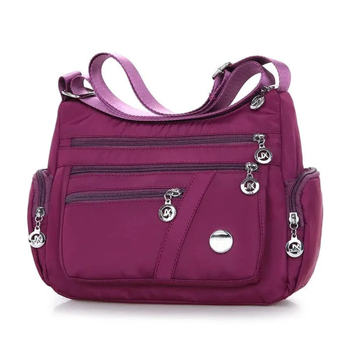 Women Nylon Waterproof Bag Messenger Bags For Lady Crossbody Large