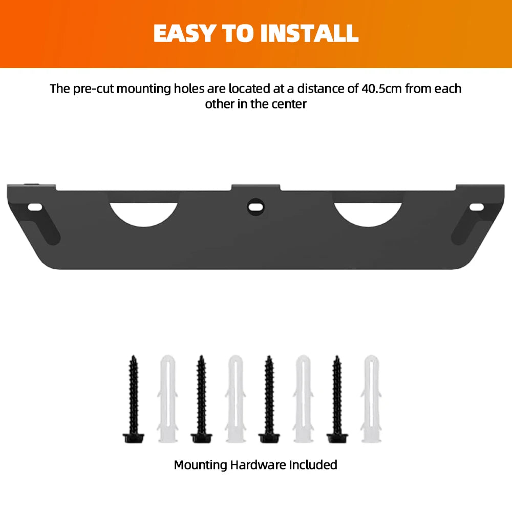 Angle Grinder Holder Metal Angle Grinder Rack with Cord Hanger Wall