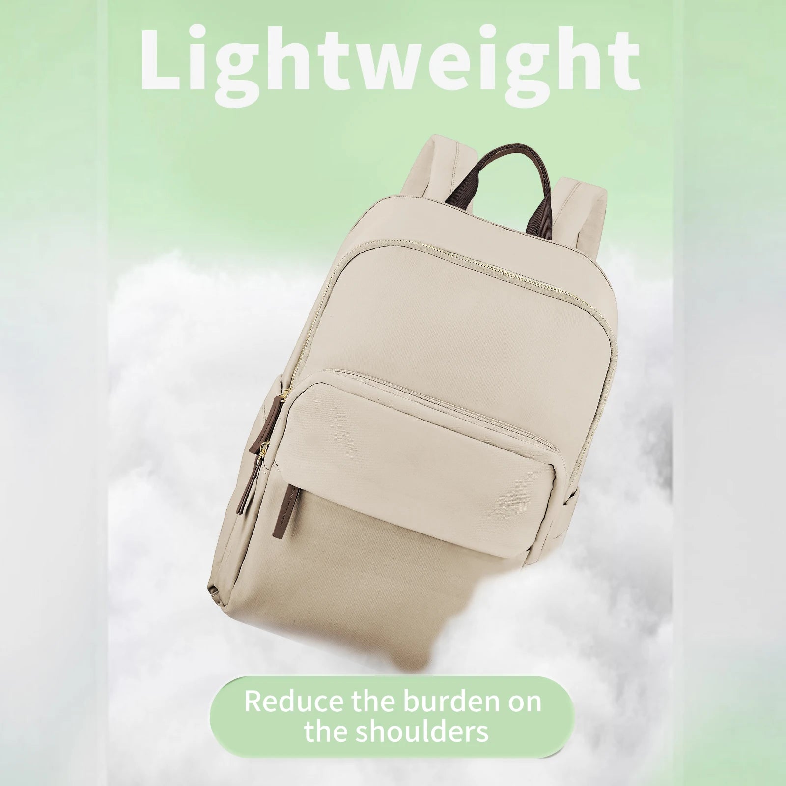New Simple Large Capacity Backpack Women Travel Business Teacher