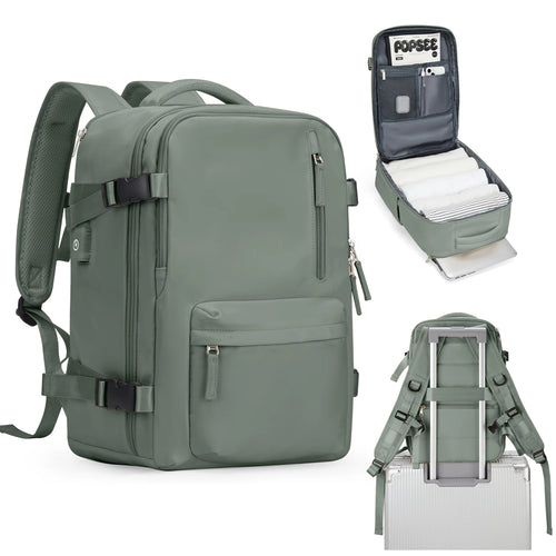 Women's Cabin Travel Backpack Laptop Bag Large Capacity Easyjet