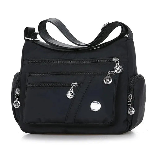 Women Nylon Waterproof Bag Messenger Bags For Lady Crossbody Large
