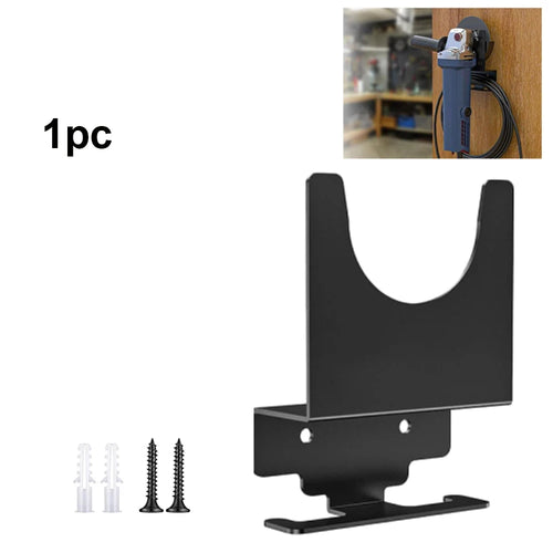 Angle Grinder Holder Metal Angle Grinder Rack with Cord Hanger Wall