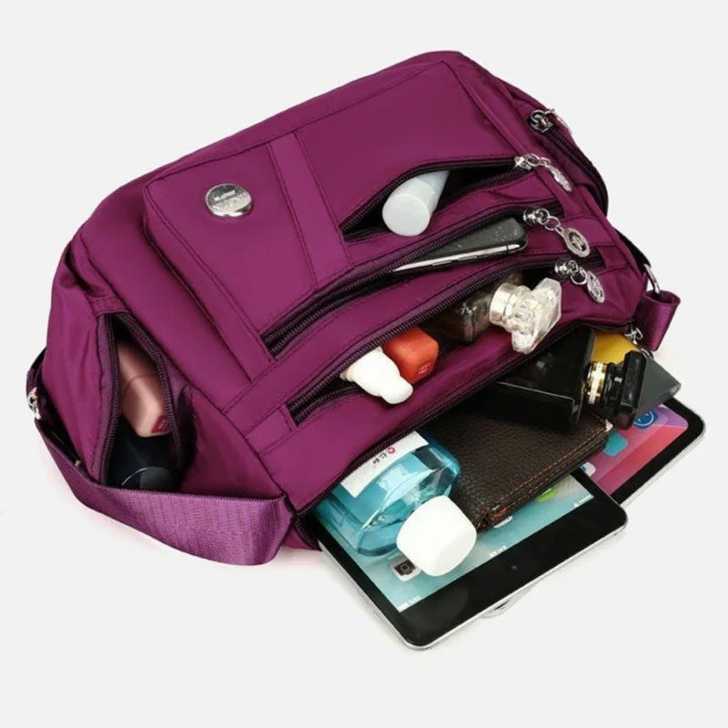 Women Nylon Waterproof Bag Messenger Bags For Lady Crossbody Large