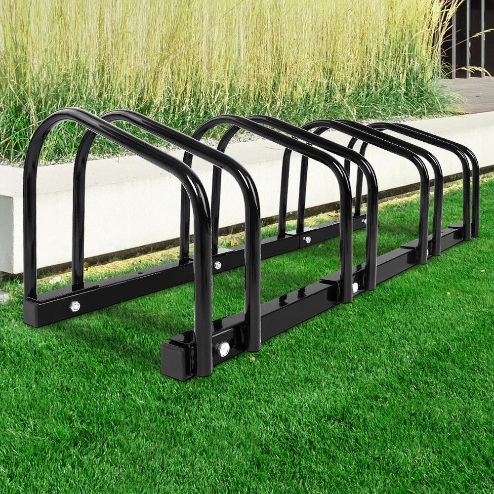 Weisshorn 4 Bike Stand Rack Bicycle Storage Floor Parking Holder