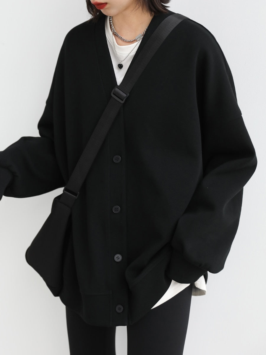 Womens Sweatshirts Autumn Korean | Korea Sweatshirt Women | Korean V