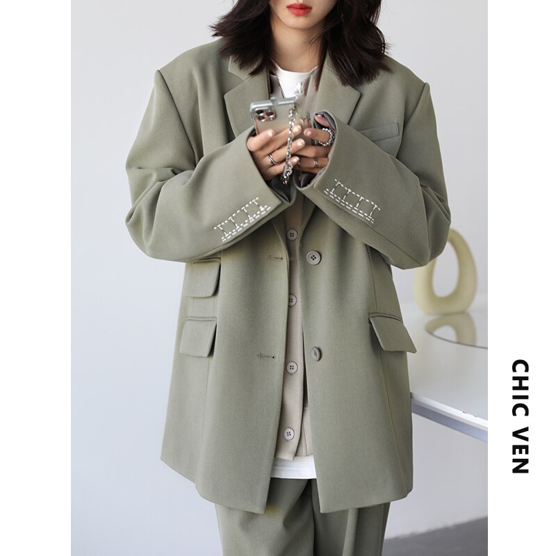 Twill Blazers Women | Twil Blazer Women | Chic Blazer | Outerwear |