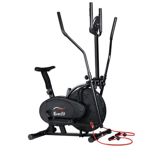 Everfit Exercise Bike 5 in 1 Elliptical Cross Trainer Home Gym Indoor