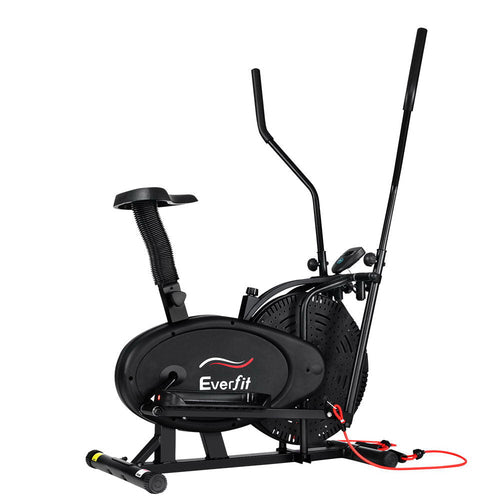 Everfit Exercise Bike 4 in 1 Elliptical Cross Trainer Home Gym Indoor