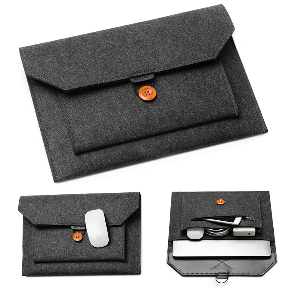 11.6/13/14/15"Laptop Sleeve Felt Ultralight Notebook Tablet Pad Case