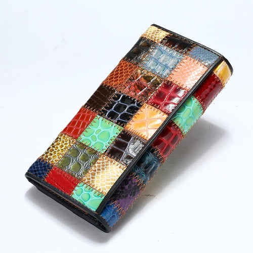 WESTAL Women's Purse Leather Wallet for Women Boho Purses Coins and