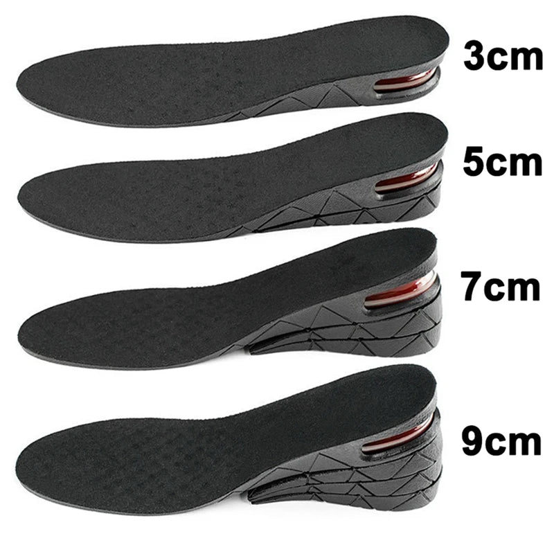 New Invisible Increase Height Insole Foot Pad Heightening Cushion Lift