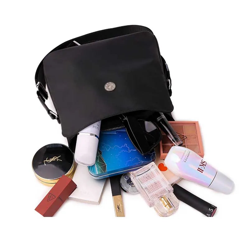 Vintage Nylon Waterproof Shoulder Bag Women Wild Crossbody Bag Simple