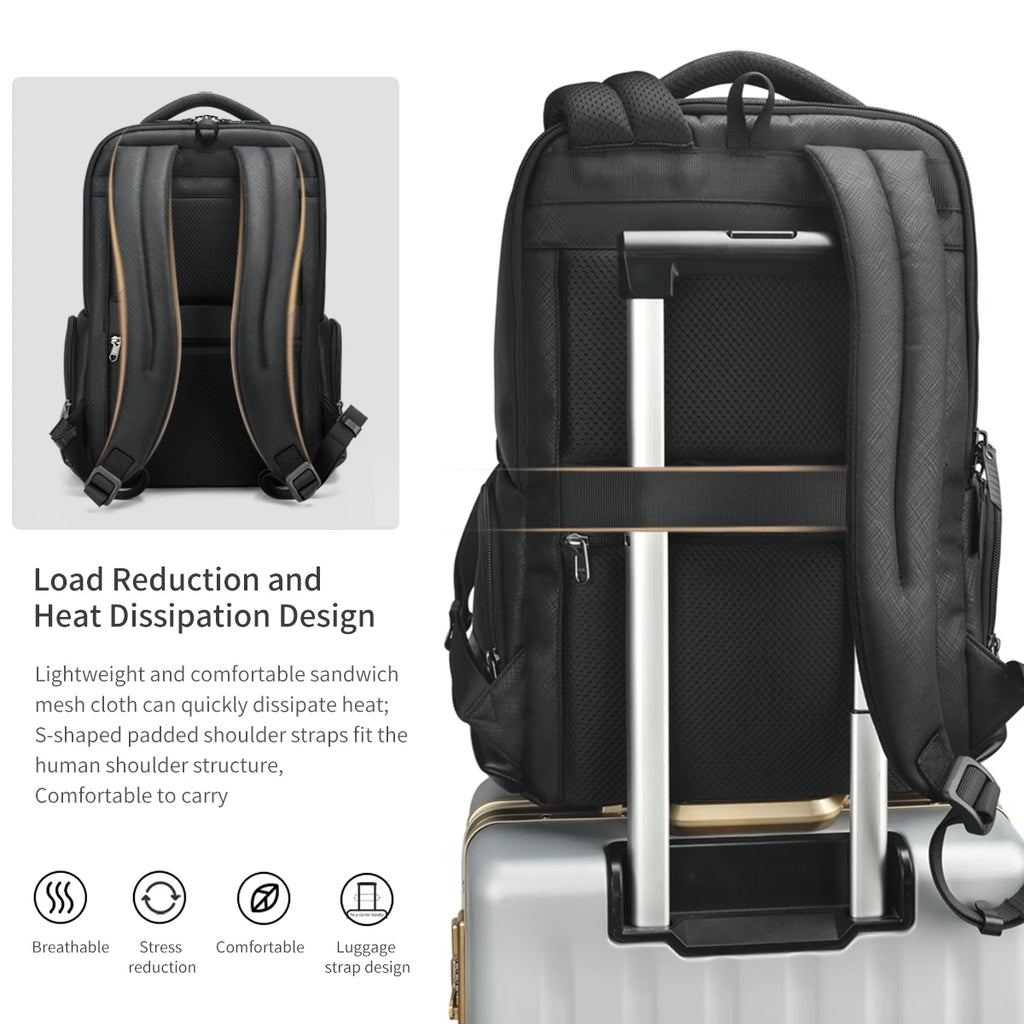 Lifetime Warranty Men Backpack Bag 15.6inch Laptop Backpack Waterproof