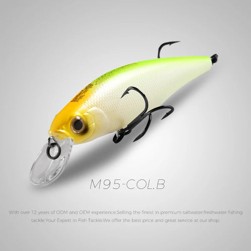 BEARKING Squad Minnow 95mm 14.8g 65mm 6g Tungsten weight system SP