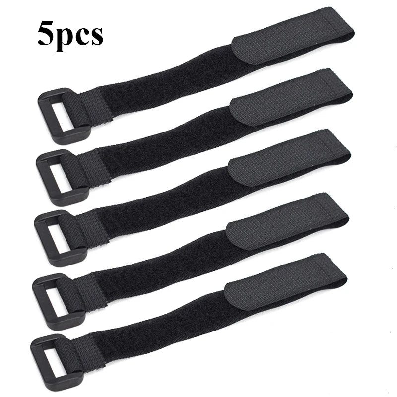 5pcs/lot Bicycle Handlebar Strap Holder Cycling Flashlight Tie Rope