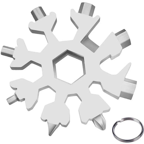 18-in-1 Snowflake Multi Tool Outdoor Camping Travel Camping Adventure