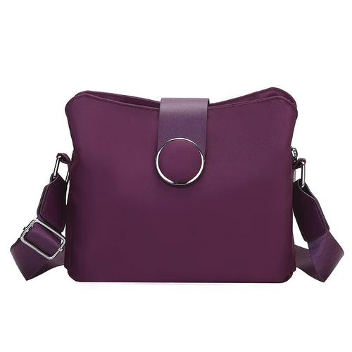 Vintage Nylon Waterproof Shoulder Bag Women Wild Crossbody Bag Simple
