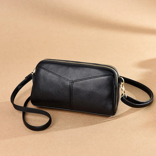 Small Crossbody Bag Sac a Main 100% Genuine Leather Women Tote