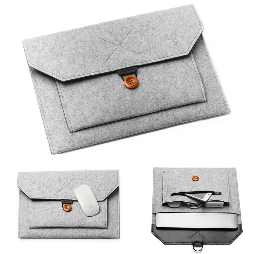 11.6/13/14/15"Laptop Sleeve Felt Ultralight Notebook Tablet Pad Case